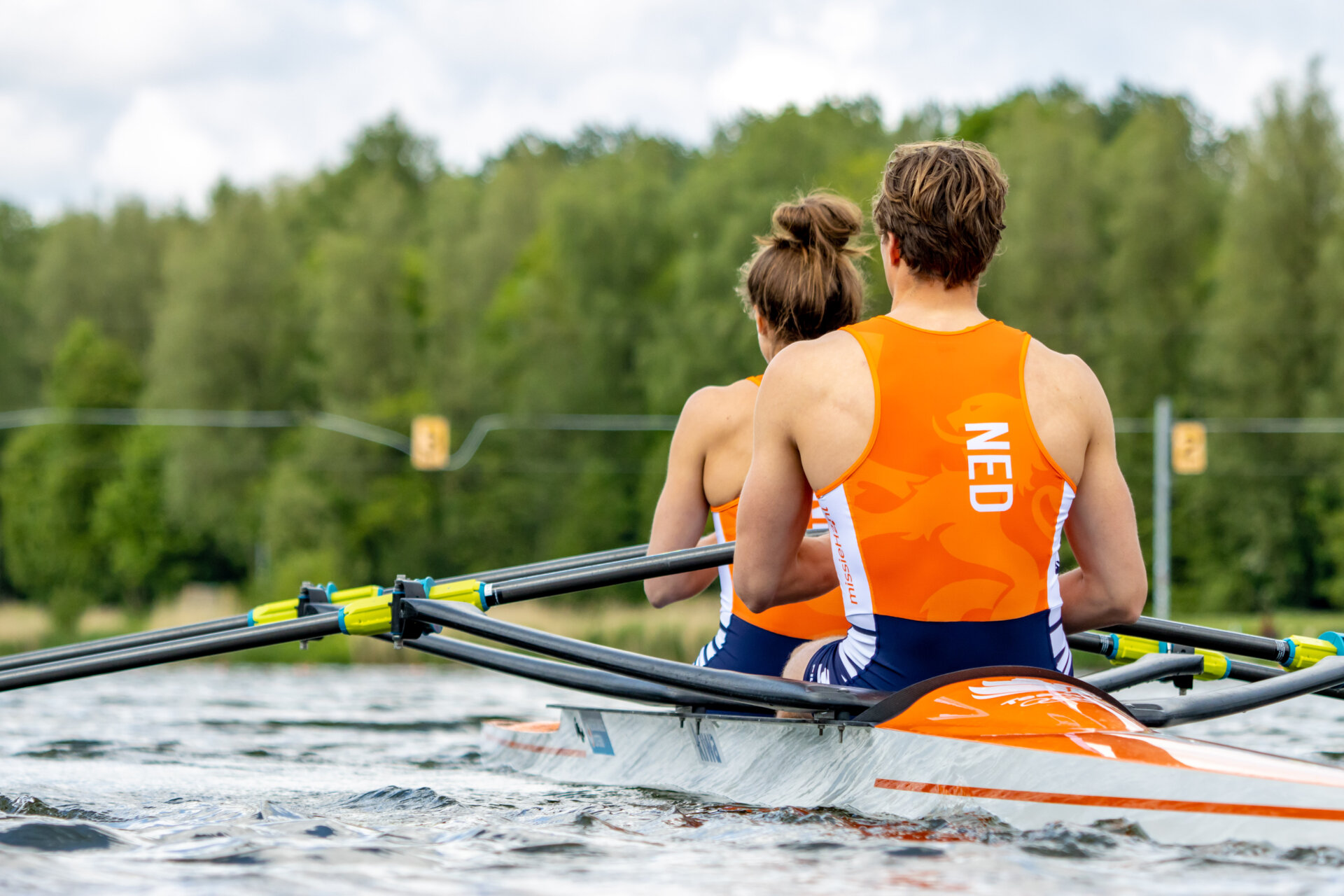 Onze roeiers in Oranje Roeien.nl